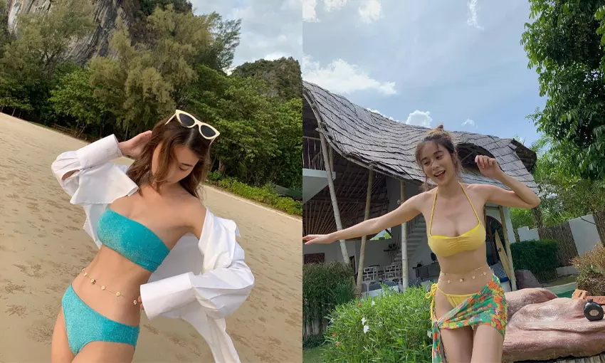 Top 10 ดาราสาวไทยหุ่นแซ่บในชุดว่ายน้ำ